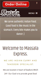 Mobile Screenshot of massalaexpresssussex.com